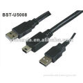 USB Cable AM to Mini 5 Pin for Mobile Phones